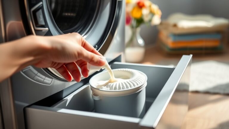 adding fabric softener correctly