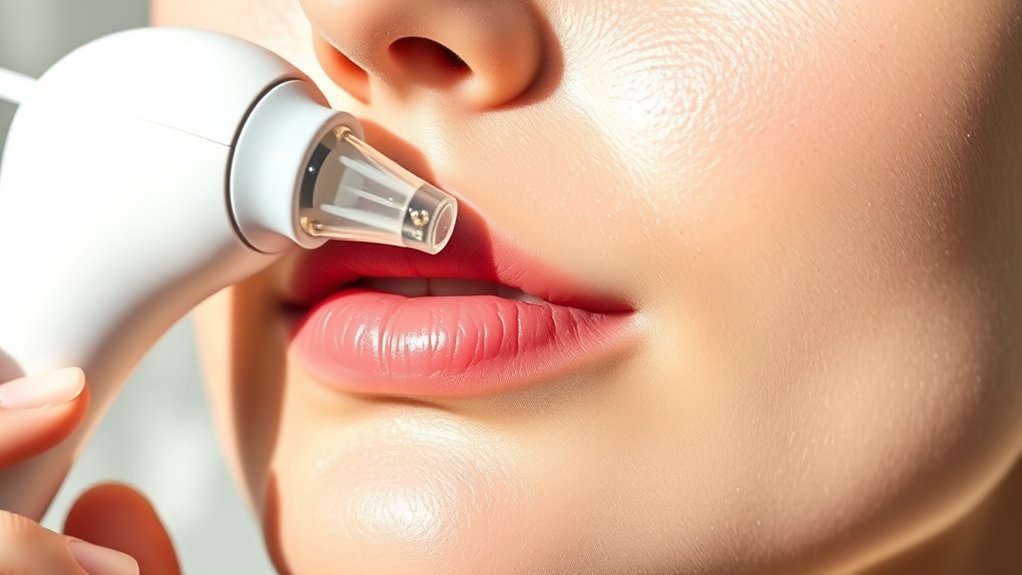 adjust suction for skin