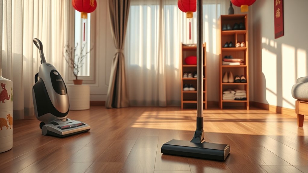 avoid cleaning for luck