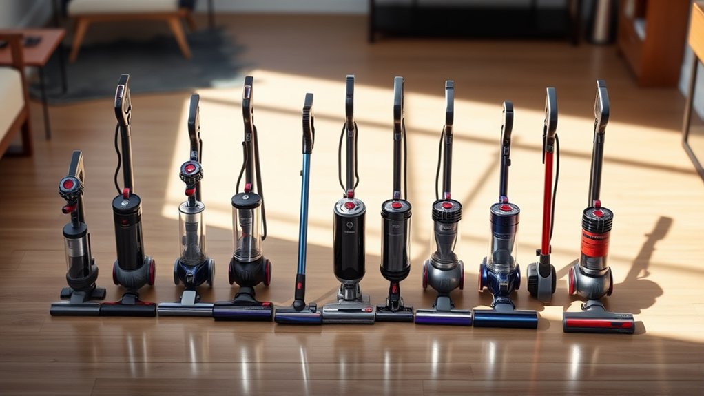 balanced task focused vacuum selection