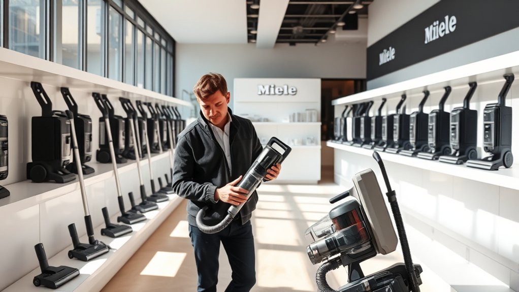 buy authentic miele vacuums