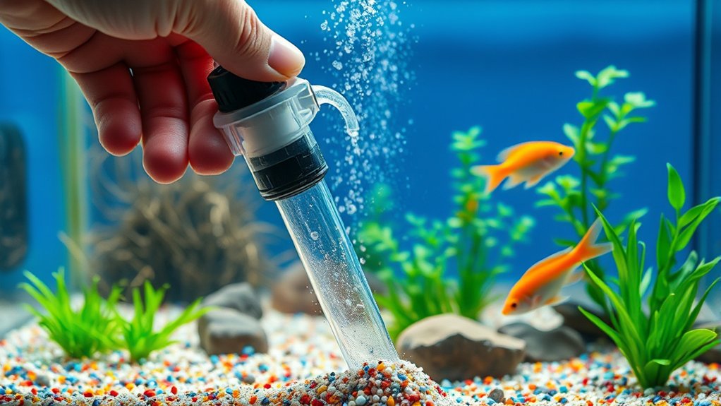 choose suitable gravel vacuum