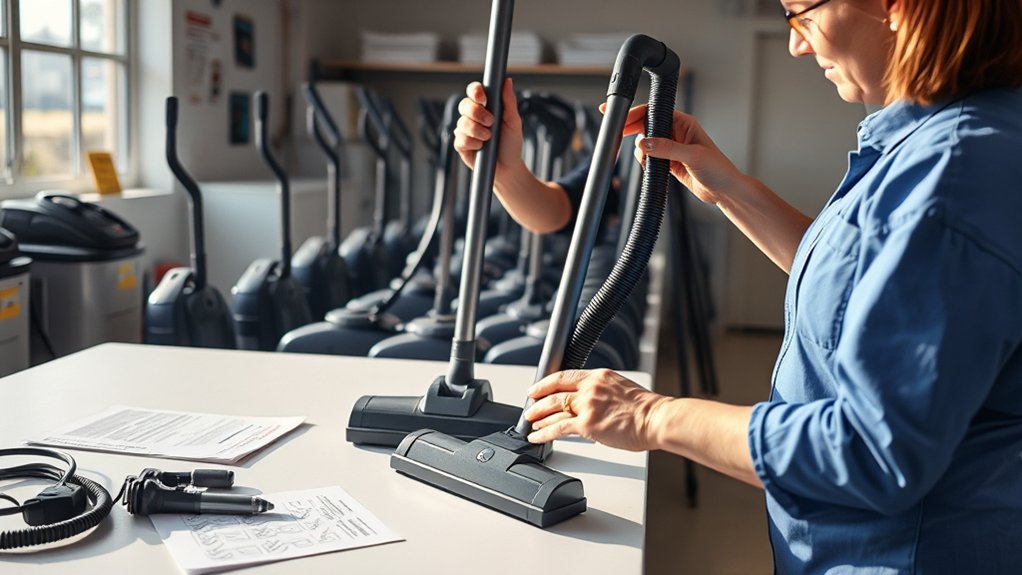clean functional vacuum required