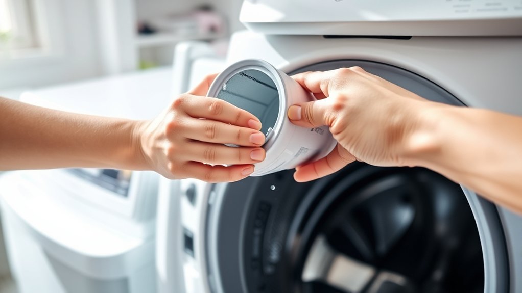 cleaning lg washer filter
