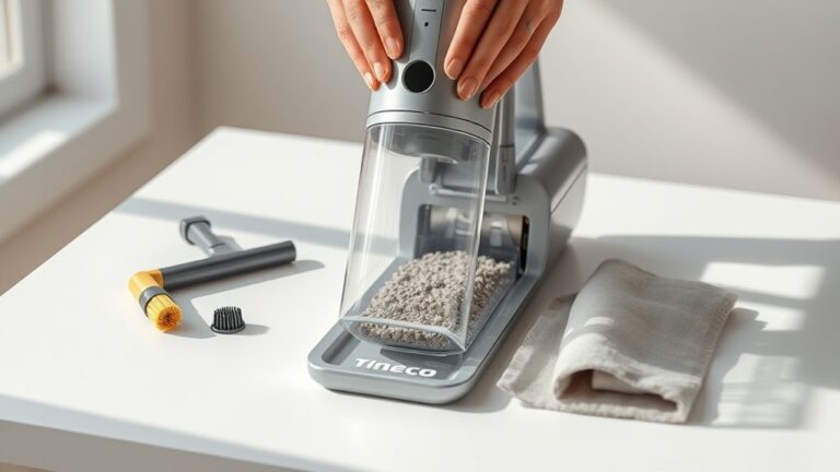 cleaning tineco vacuum effectively