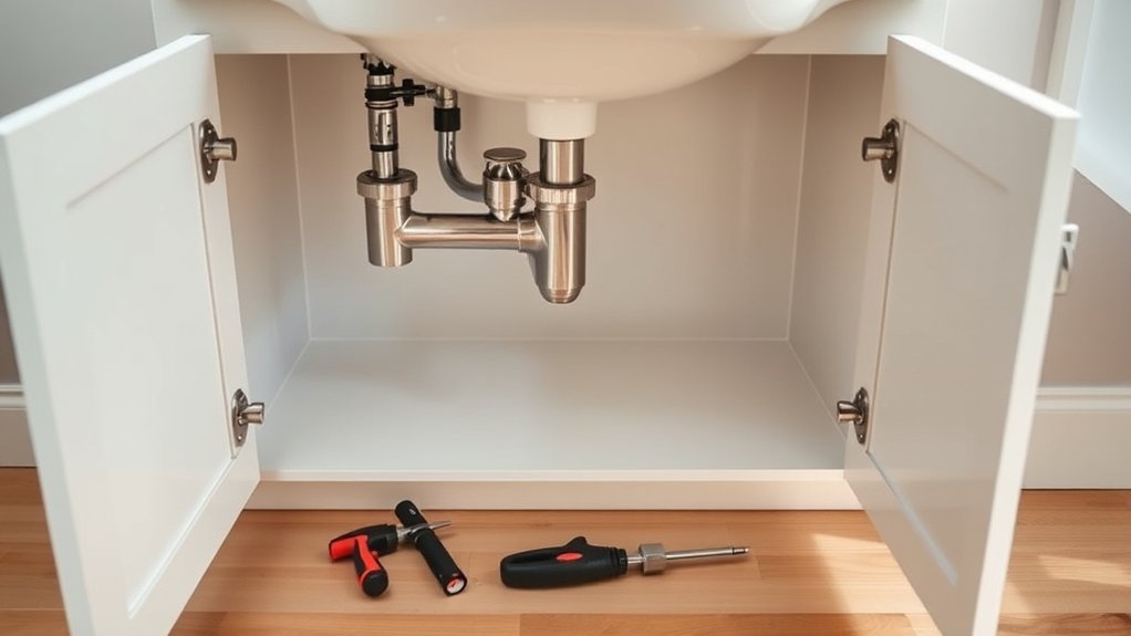 clear clutter for access