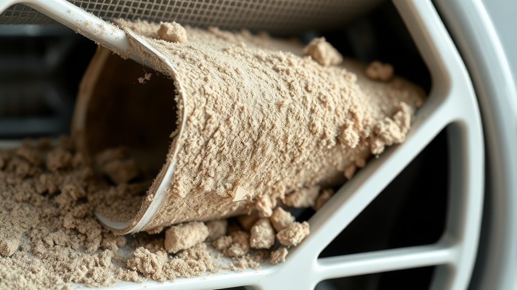 clogged filter reduces airflow