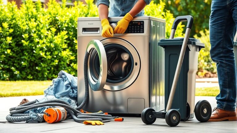 disassemble transport recycle properly