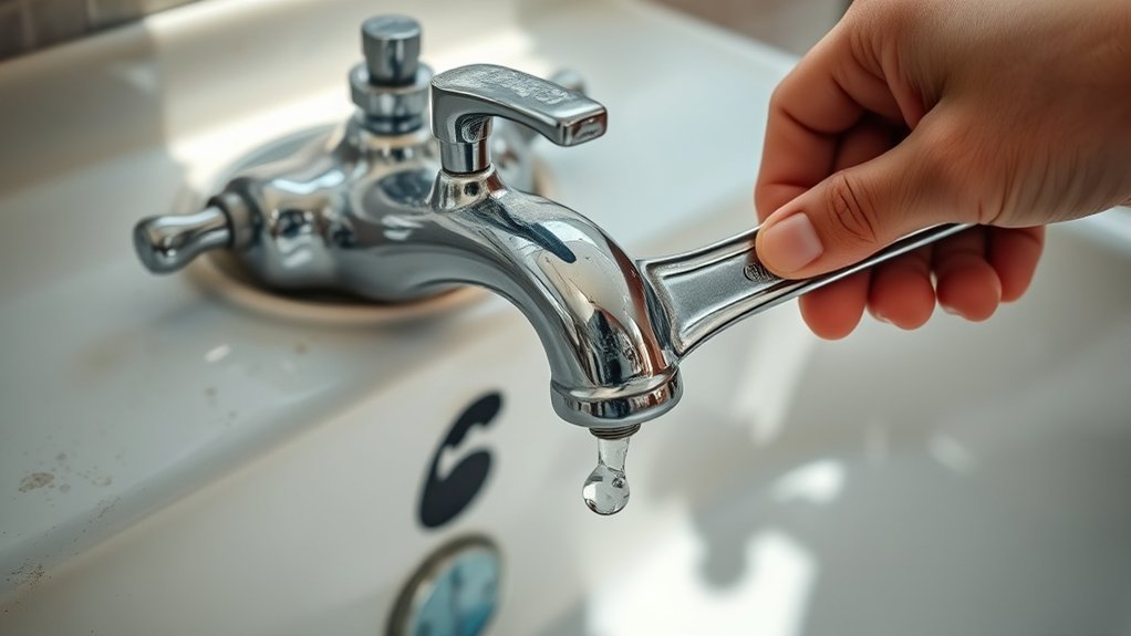 disconnect and remove faucet
