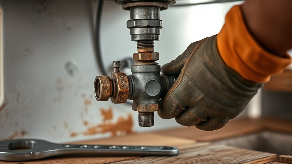disconnect unscrew clean prepare