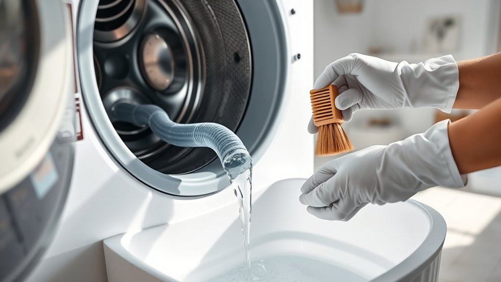 drain clean prevent mold