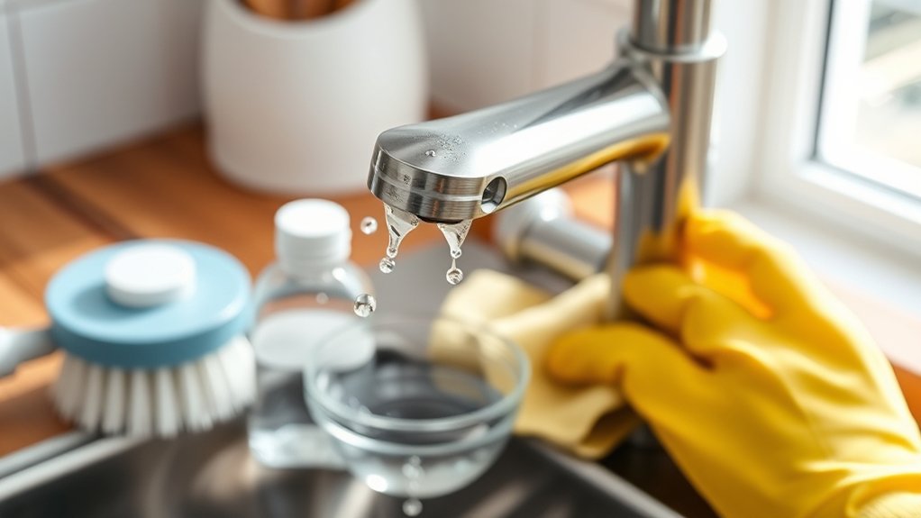 essential tools for faucet cleaning