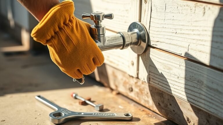 fix outdoor faucet easily