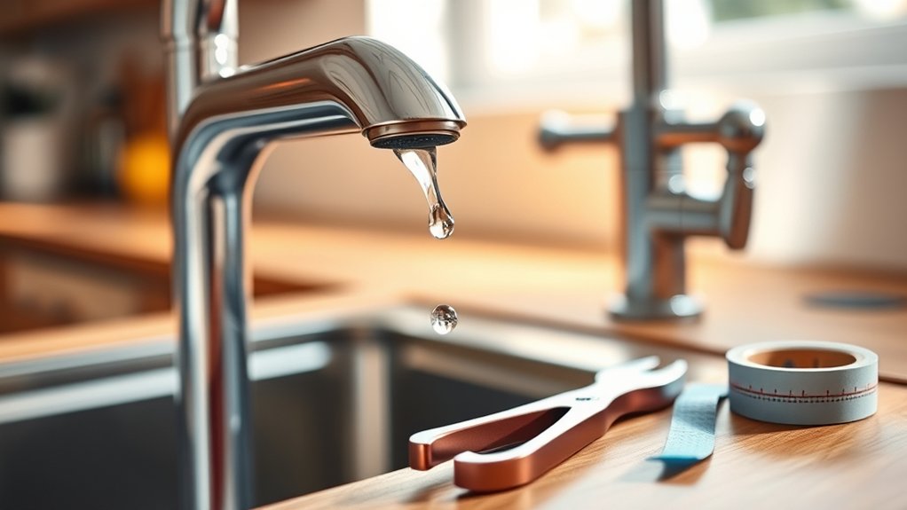 fixing leaking faucets