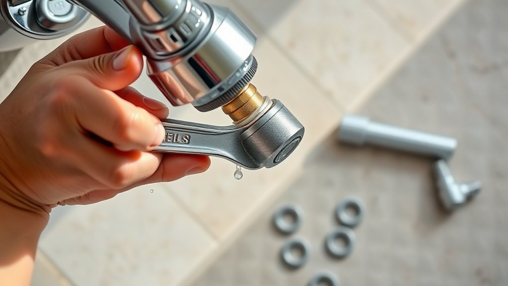fixing shower faucet leaks