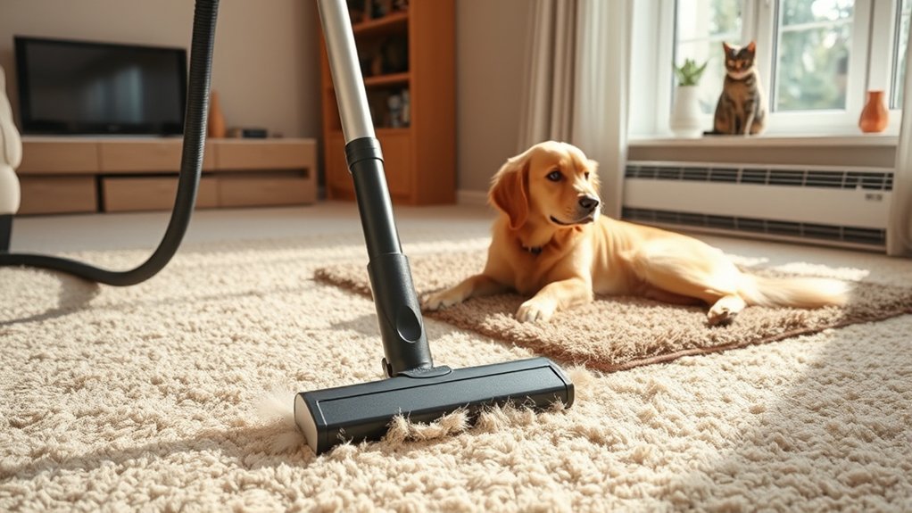 frequent vacuuming for allergies