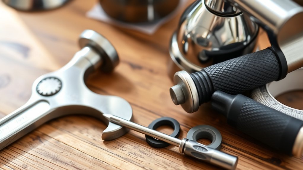 gather essential faucet tools
