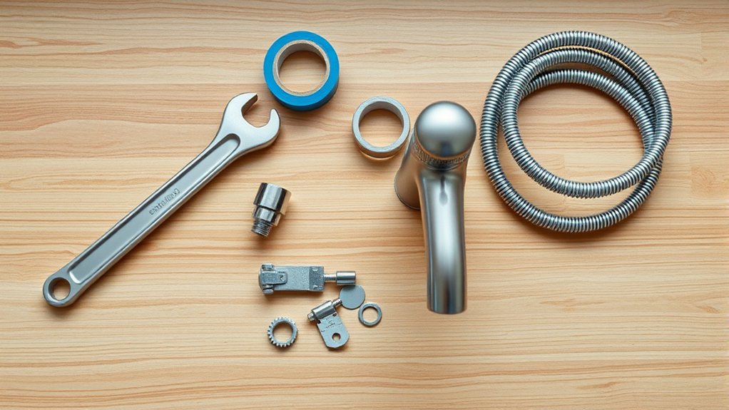 gather tools and parts