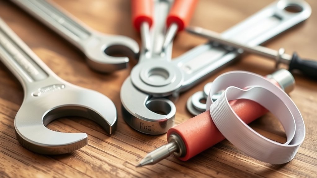 gather tools and replacement parts
