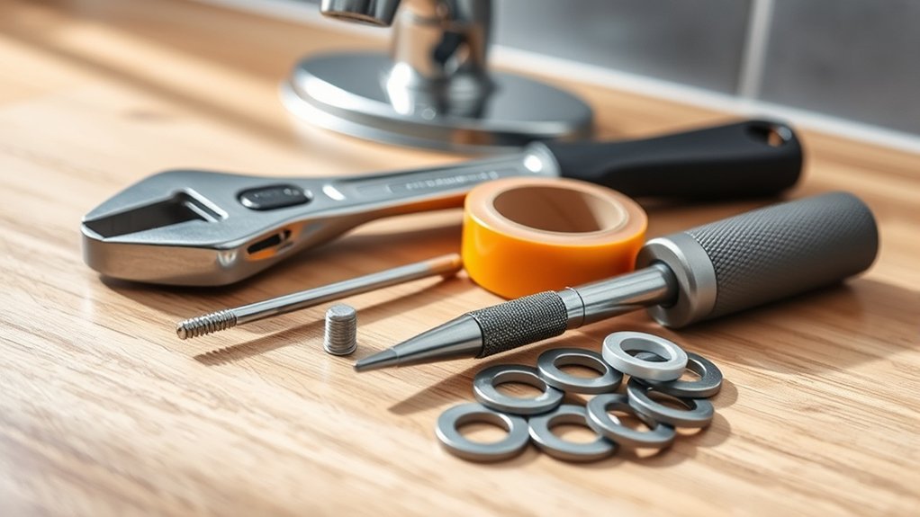 gather tools and replacement parts