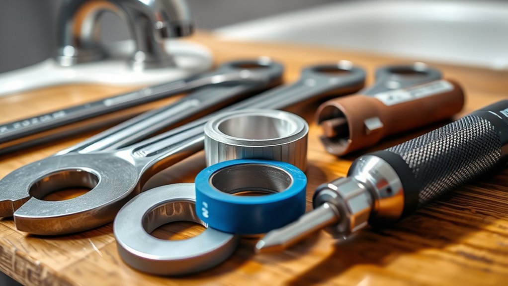 gather tools and replacement parts