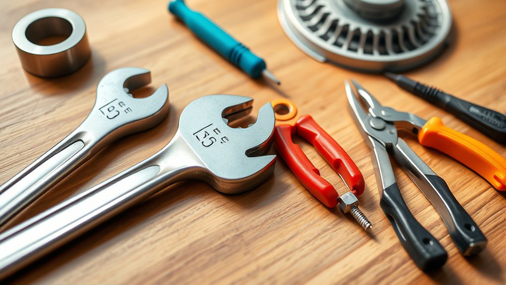 gather tools before removal