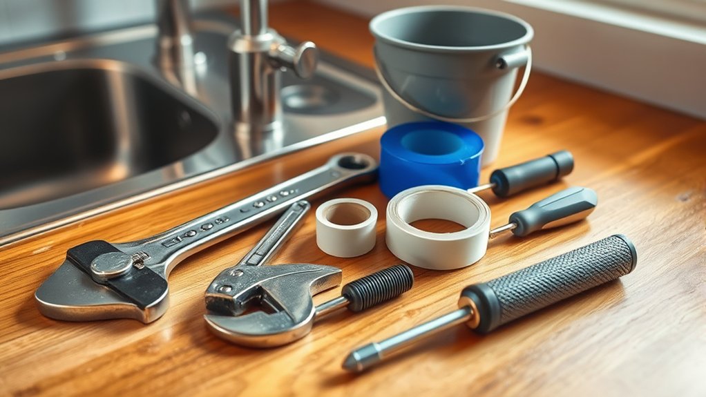 gather tools before starting