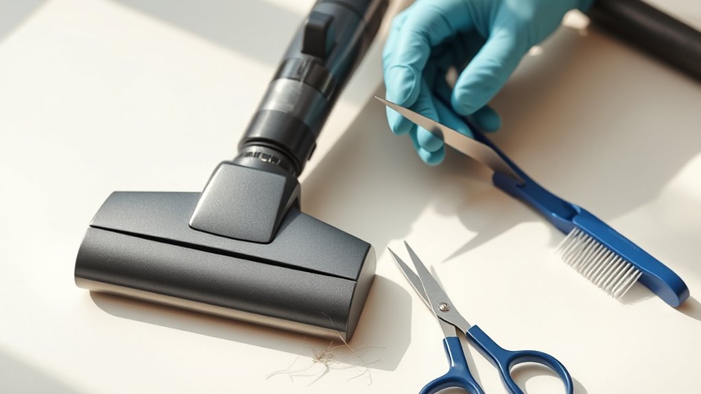 gather tools for cleaning