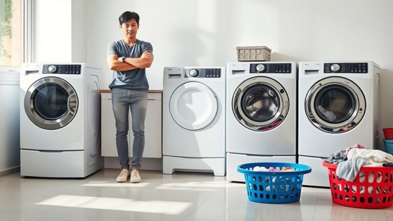 ideal washing machine size