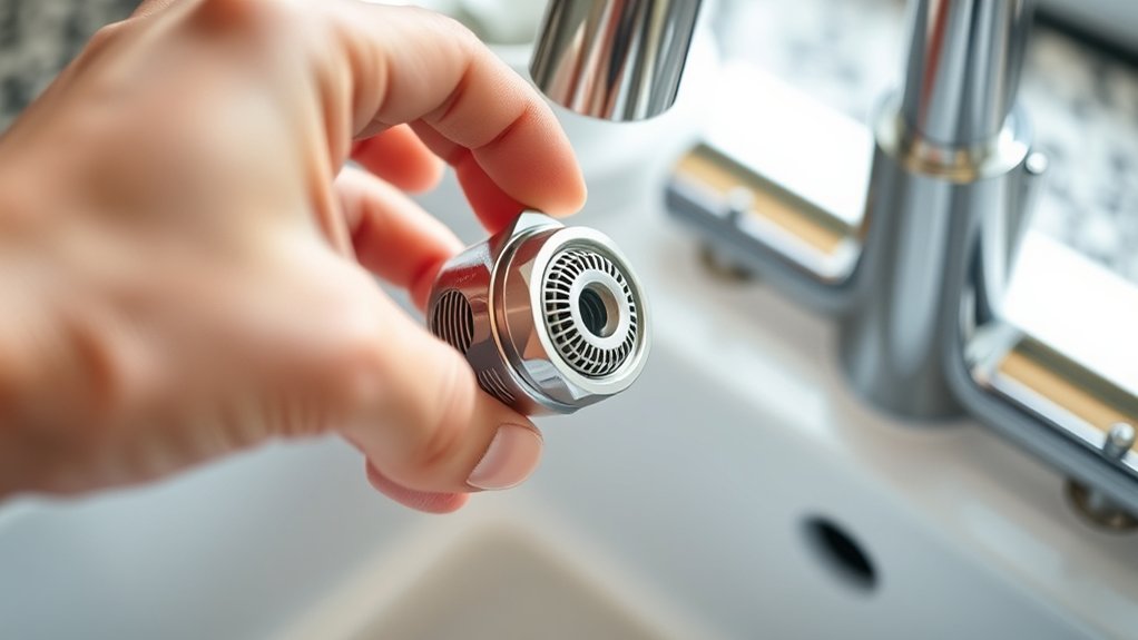 identify faucet aerator model