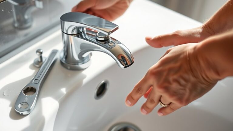 installing bathroom faucet step by step