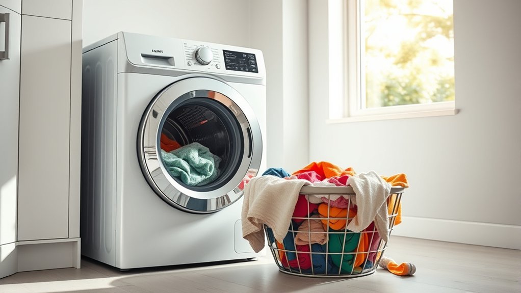 laundry size influences washer