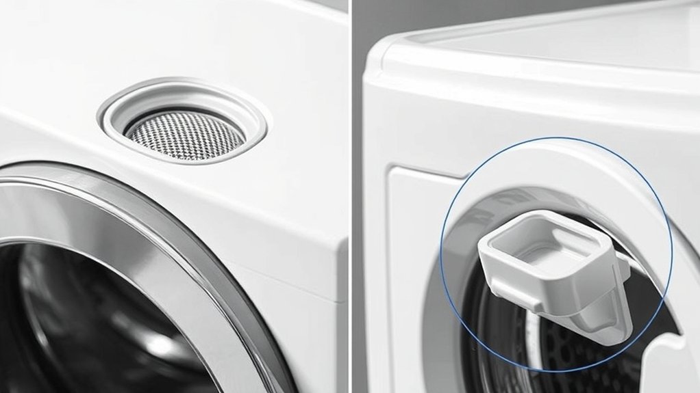 lint trap locations vary