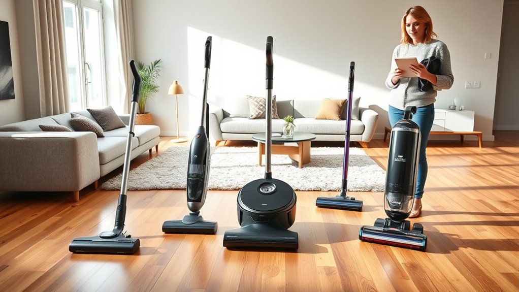 matching vacuum to floors