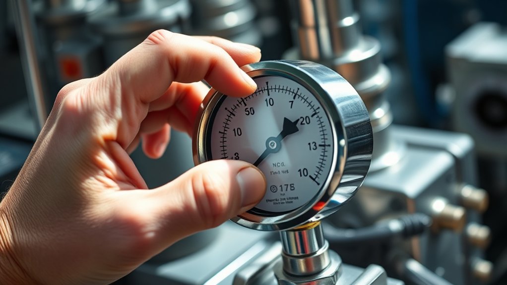 measuring system pressure difference
