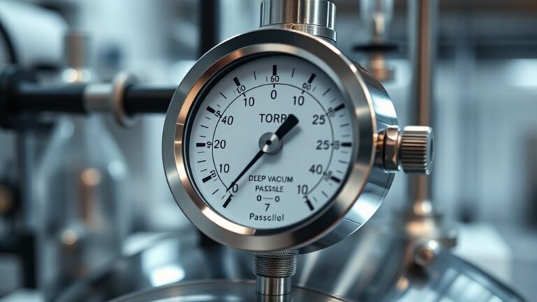 measuring vacuum pressure units