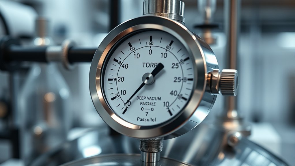measuring vacuum pressure units