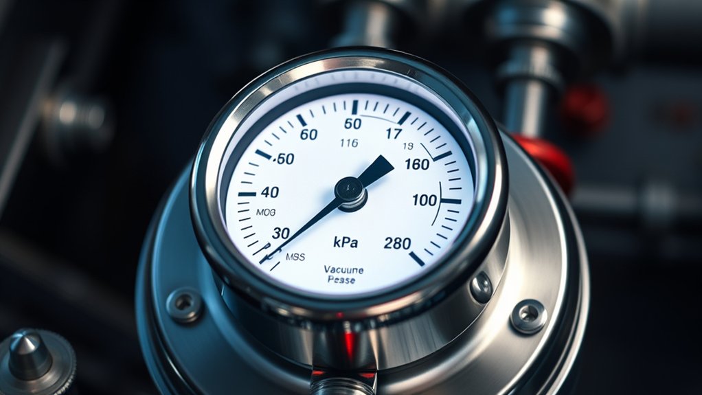 measuring vacuum pressure units