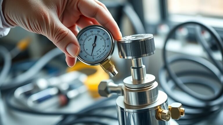 measuring vacuum step by step