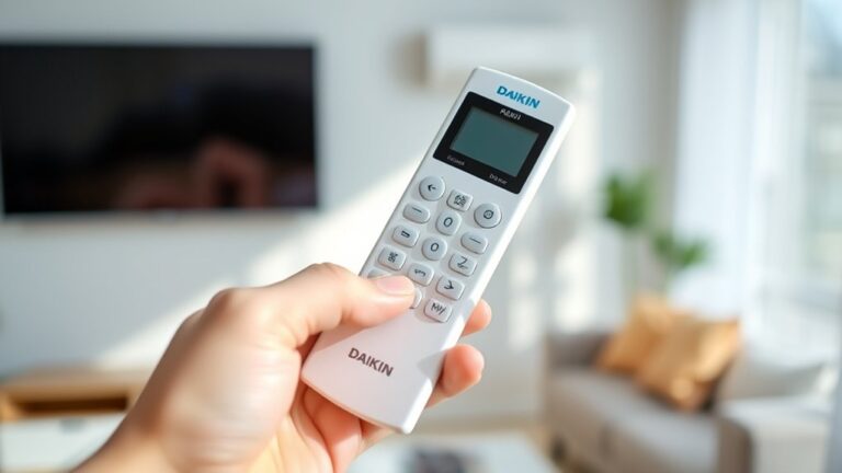 operating daikin ac remote