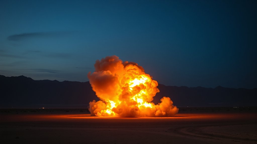 oxygen dependent explosive devastation