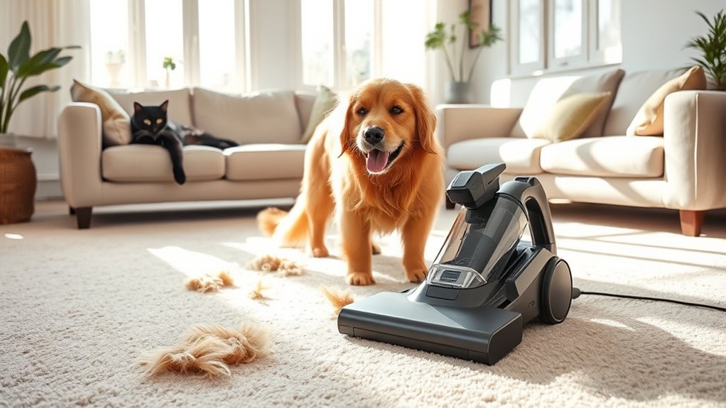 pet type influences cleaning