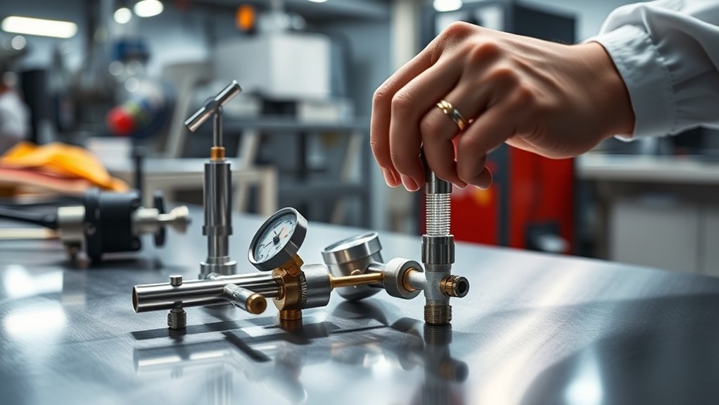 prepare system before measuring
