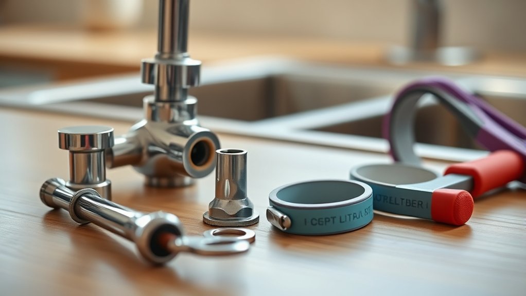prepare tools and parts