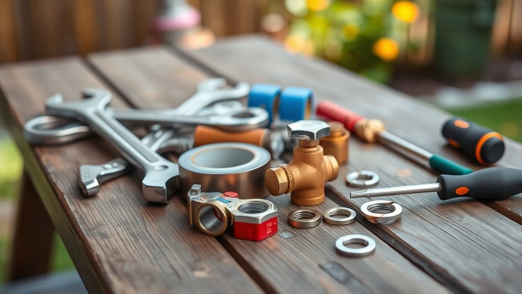 prepare tools and supplies