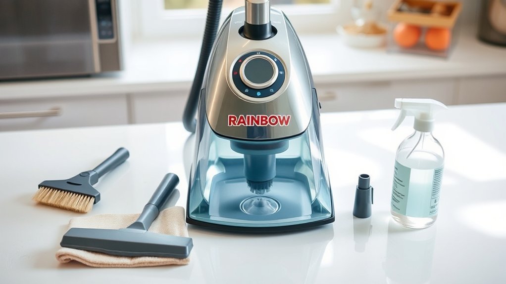 rainbow vacuum cleaning guide