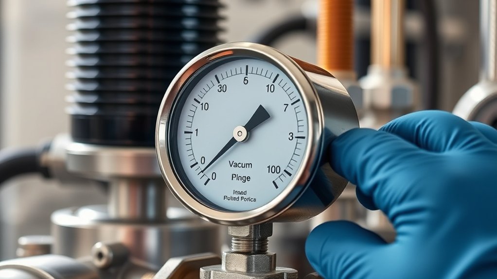 reading vacuum gauge instructions