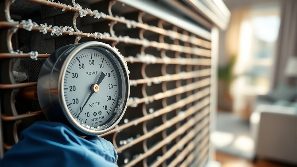 refrigerant shortage reduces cooling