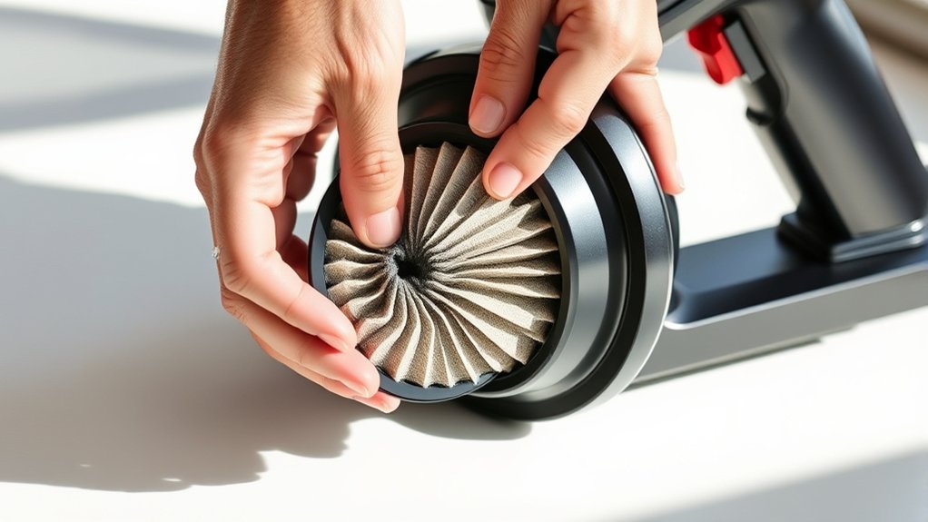 remove and inspect filters