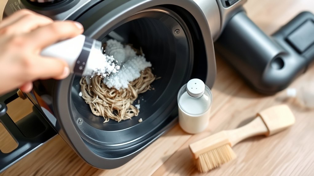 remove debris clean filters